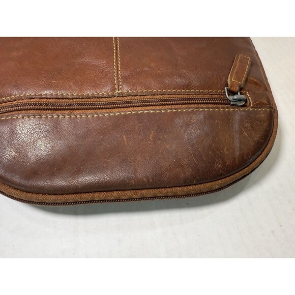 Jack Georges Voyager Convertable Crossbody Leather Bag Messenger American - Picture 15 of 16